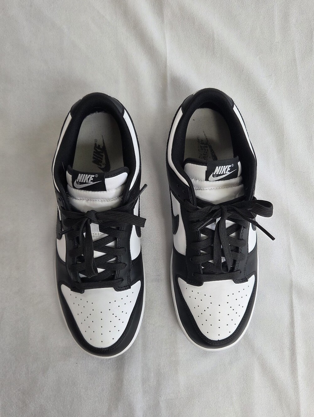 Nike Dunk Low Retro 'White, Black' - Picture 4 of 9
